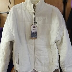 Avalanche Cream Puffer Jacket
